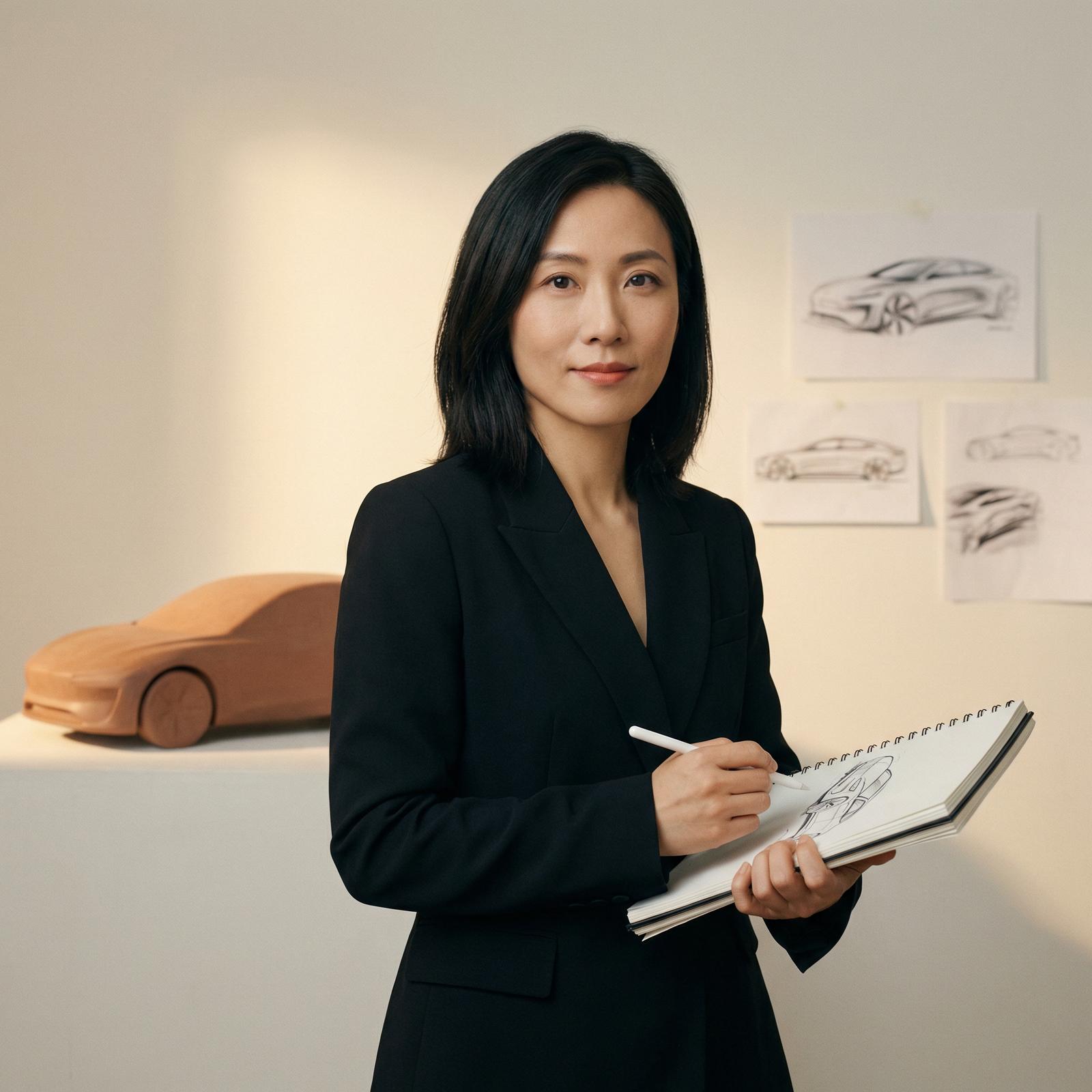 网红主播汽车设计总监李雨桐