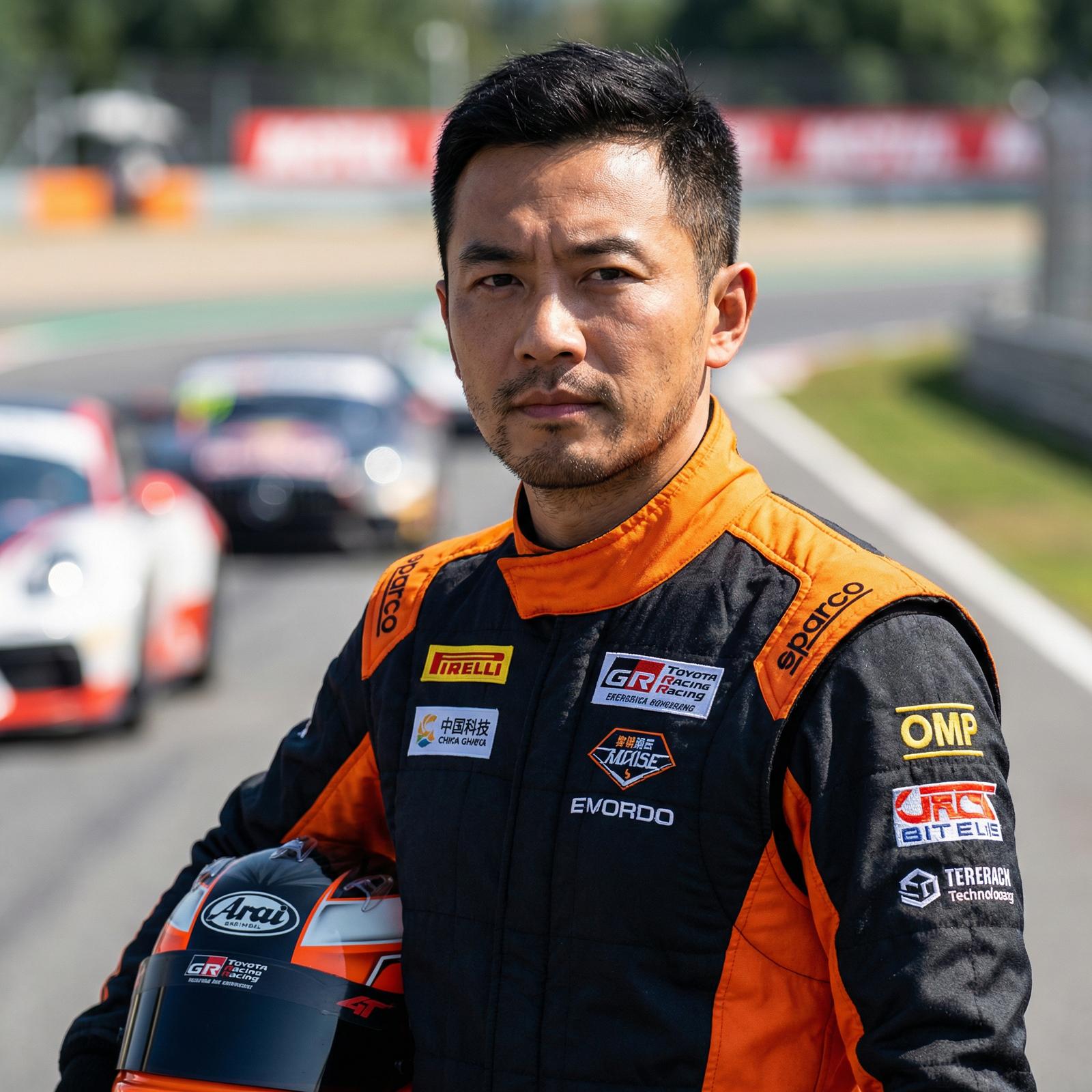 网红主播赛车技术顾问陈飞扬